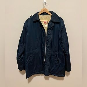 Vintage Workwear Sherpa Lined Jacket 44R